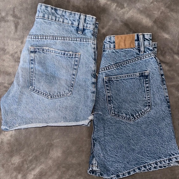 Two ZARA denim shorts - Picture 2 of 4